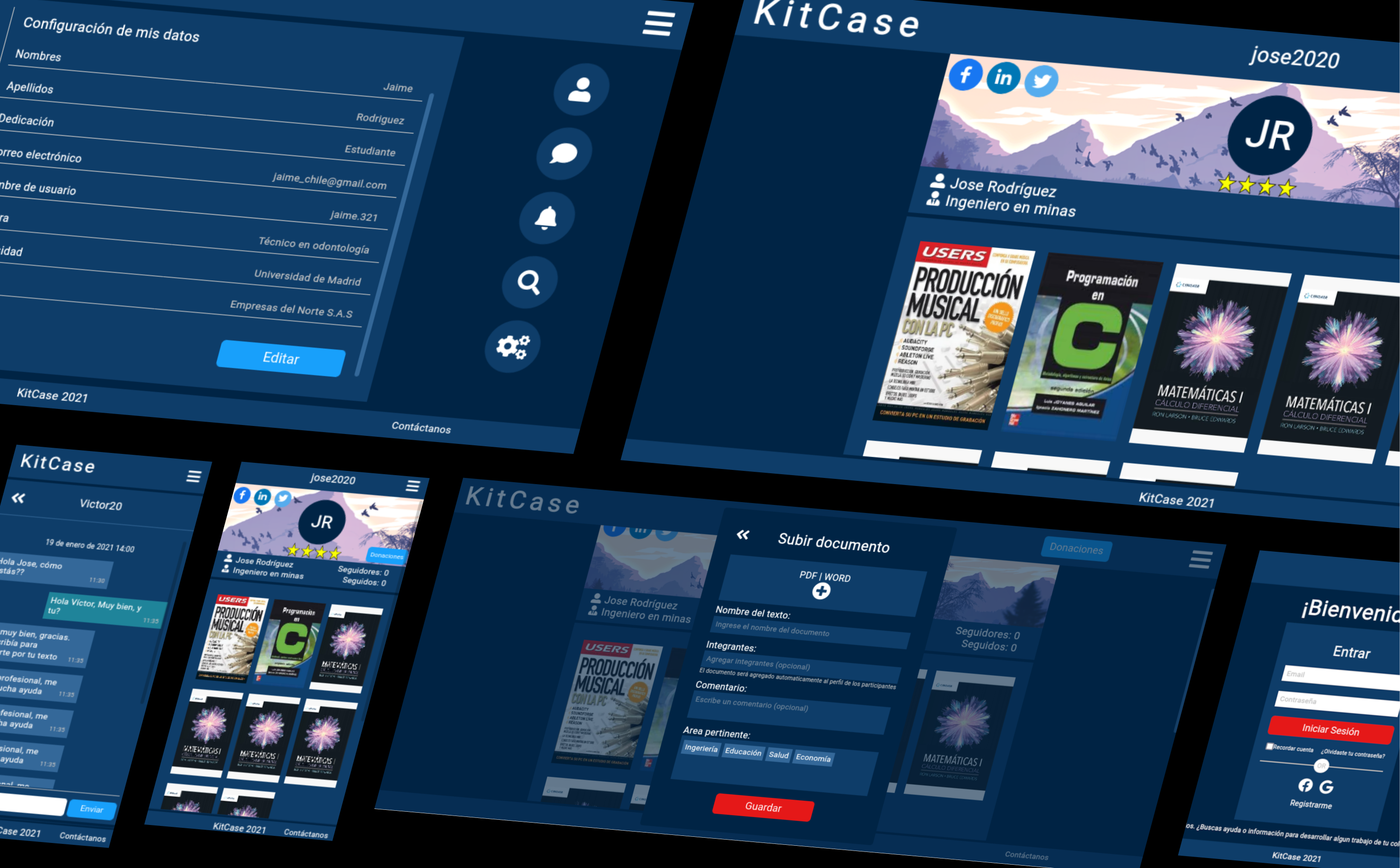 KitCase / Social Media